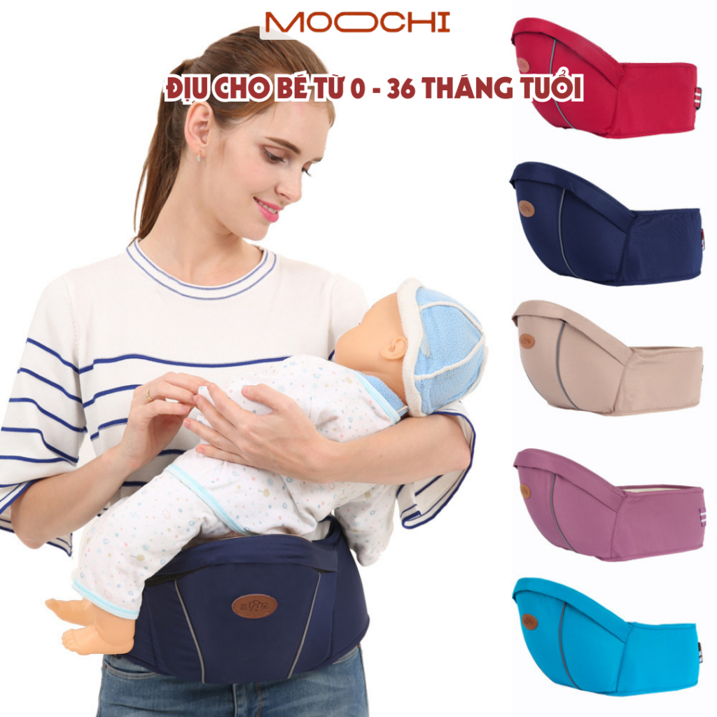 Địu Em Bé GABESY MC1, Địu Ngồi Trợ Lực Chống Gù Cho Bé Từ 0 - 36 Tháng Tuổi