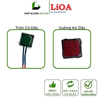 Hạt đèn báo vuông/tròn có dây & không dây lioa