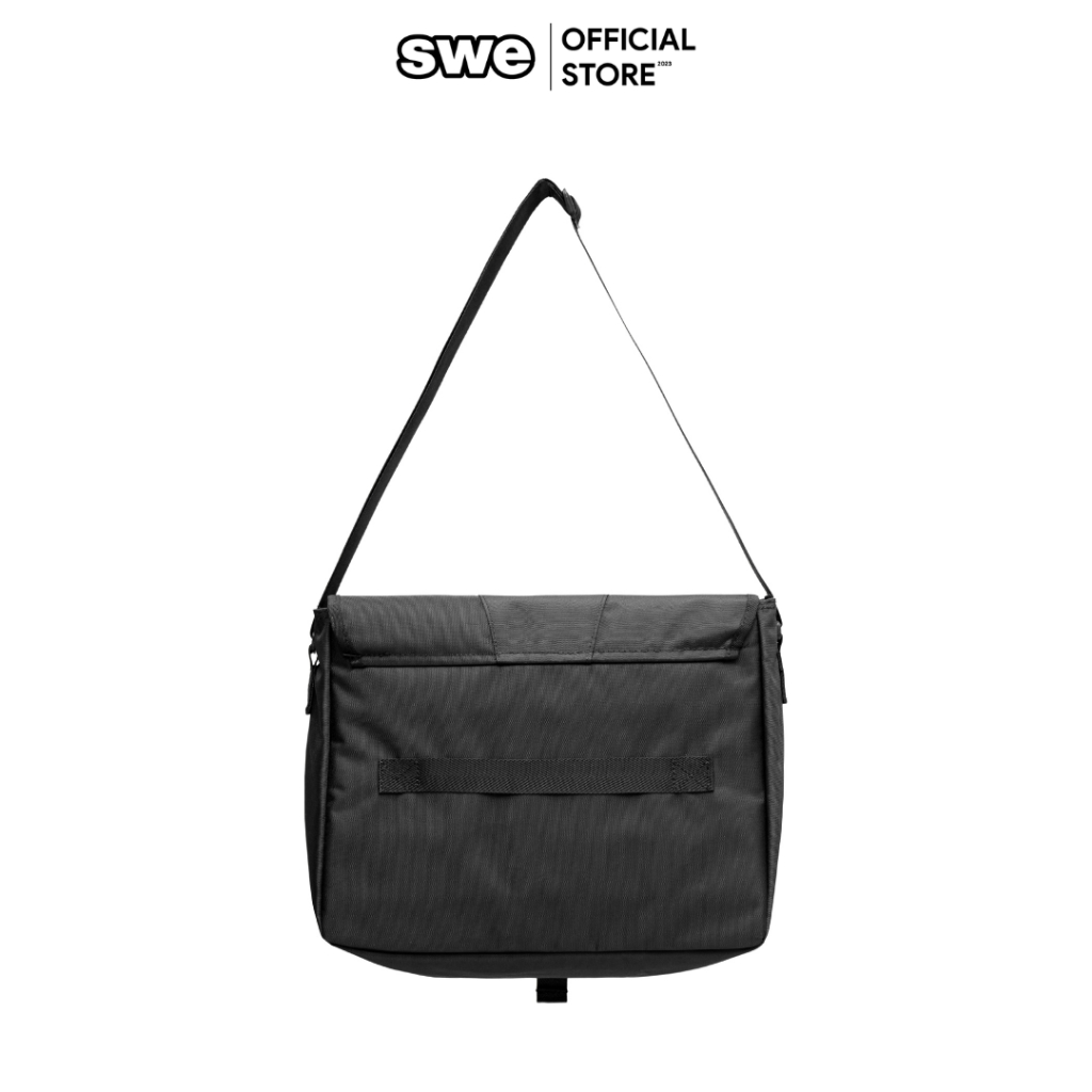 Túi Xách Messenger Unisex Local Brand SWE MESSENGER BAG - Đen