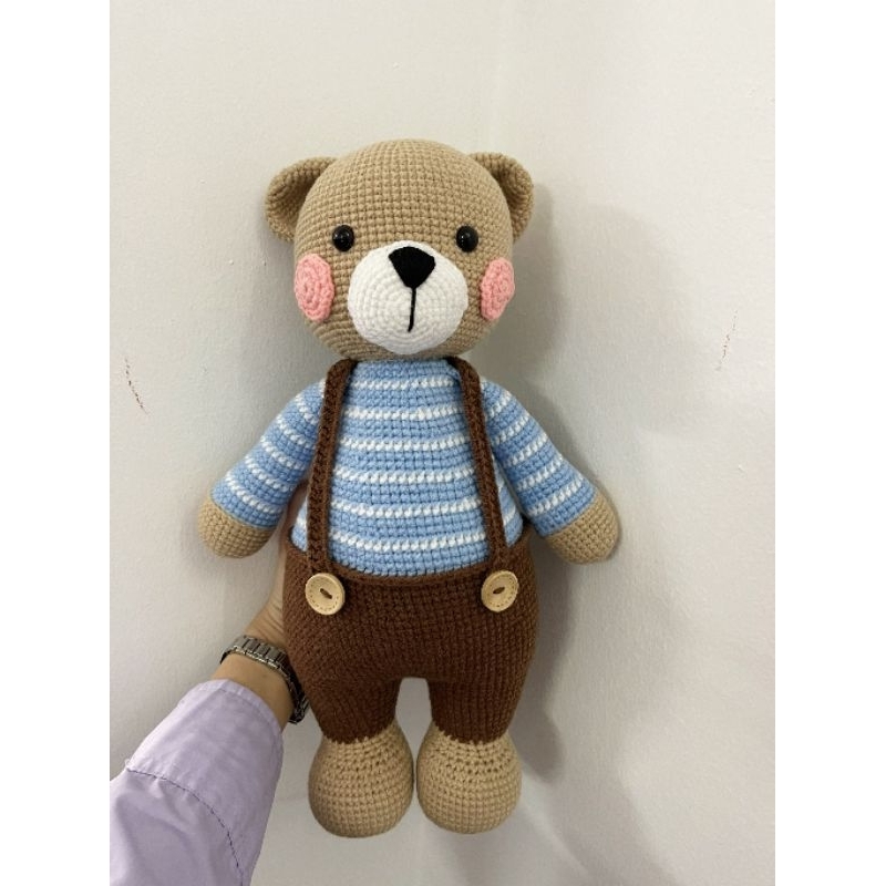 Gấu bông Handmade quà tặng - cao 40-45cm