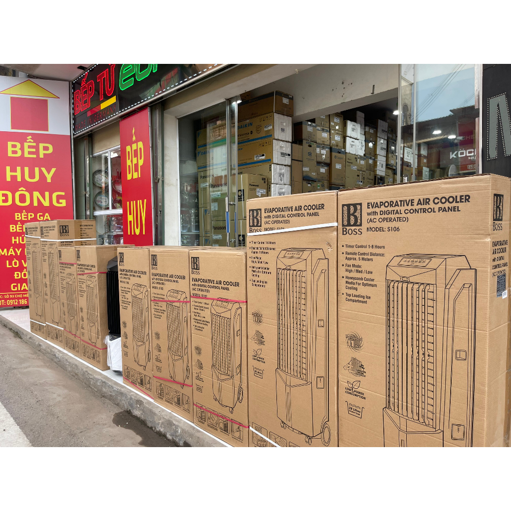 QUẠT ĐIỀU HOÀ KHÔNG KHÍ BOSS S102