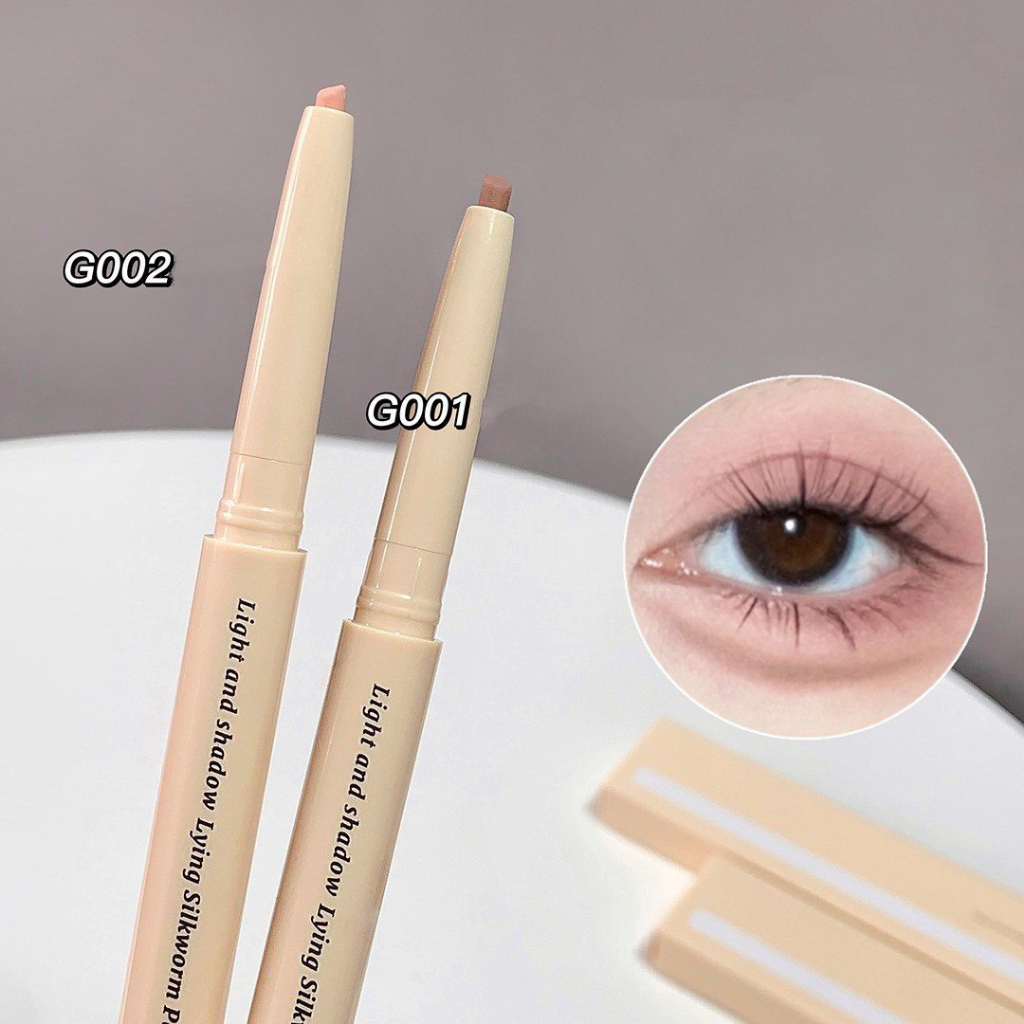 Bút nhũ mắt GEGE BEAR dạng chì nhũ lì Light And Shadow Lying Silkworm Pen GEGE12