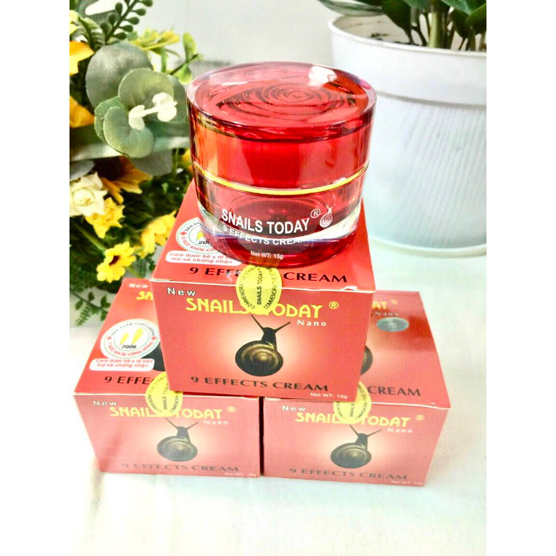 KEM 9 TÁC DỤNG ỐC SÊN SNAILS TODAY-NHẬT BẢN