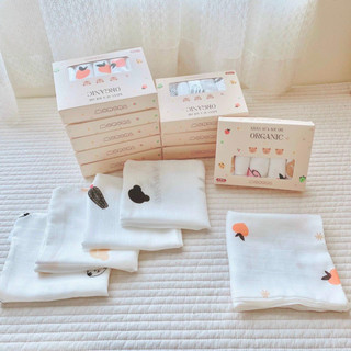 Set 5 khăn sữa sợi tre monona 30*30cm