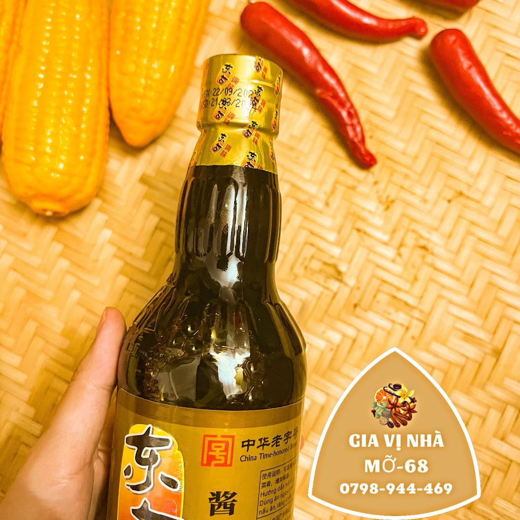 Xì dầu càng cua Nhất Phẩm Thiên - chai 500ml