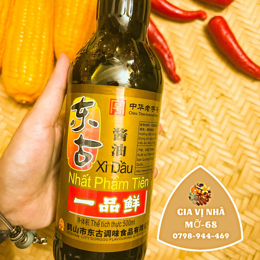 Xì dầu càng cua Nhất Phẩm Thiên - chai 500ml