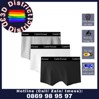 Quần boxer, quần lót, quần sịp đùi nữ, tomboy, transguy chất liệu cotton Carbin koneer