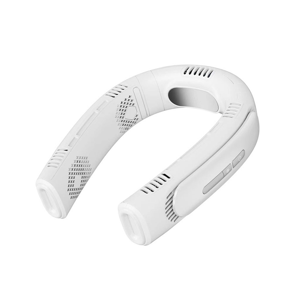 Quạt đeo cổ LALAHOME có chip bán dẫn 4000mAh 5 lõi làm mát nhanh không tiếng ồn, quạt tích rảnh tay 360 độ | BigBuy360 - bigbuy360.vn