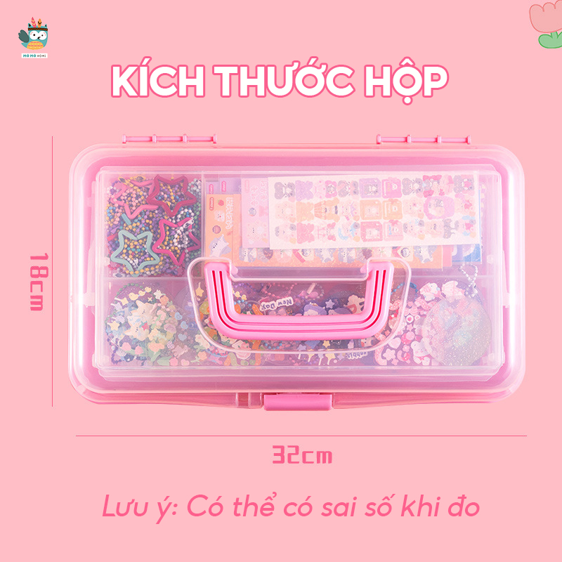 Bộ dụng cụ tự làm móc khóa bộ thẻ goo kem keo đồ chơi trang trí móc chìa khóa, ốp điện thoại, phụ kiện Mô Mô Home
