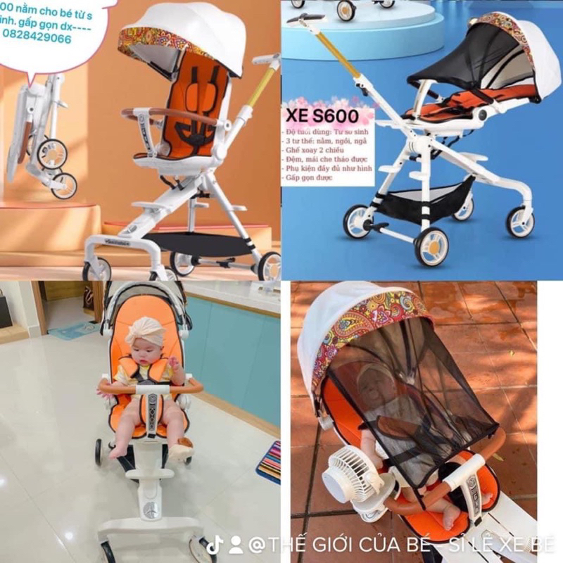 SALE XA KHO - XE ĐẨY ĐẢO CHIỀU GẤP GON