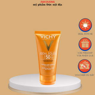 ⭐⭐⭐⭐⭐kem chống nắng vichy thoáng nhẹ không bóng dầu spf 50 50ml