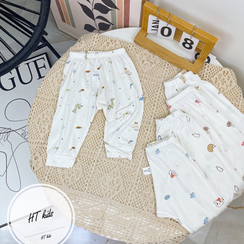 Quần Dài Sơ Sinh chất pettit ,Quần Chục Có Đáp Đũng Đóng Bỉm Thoải Mái, Siêu Mềm Cho Bé Trai, Bé Gái Sơ Sinh