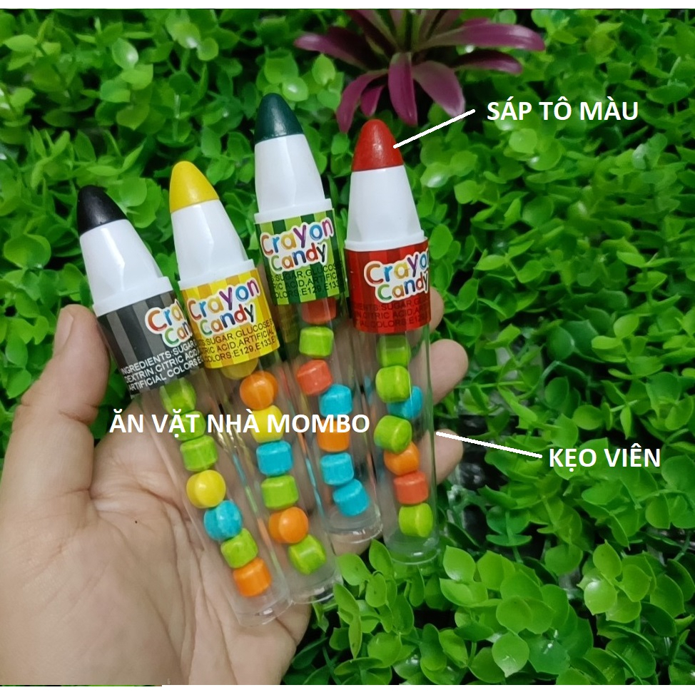 KẸO TRÁI CÂY BÚT CHÌ MÀU TÔ MÀU ĐƯỢC