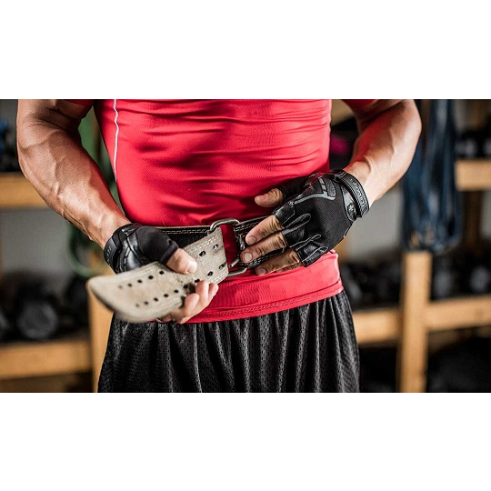 Găng tay tập gym Harbinger Pro Gloves, Black/Grey - Gymstore giúp bảo vệ tay, tăng sức nắm