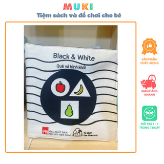 Đồ chơi kích thích thị giác Black & white Quả và hình khối