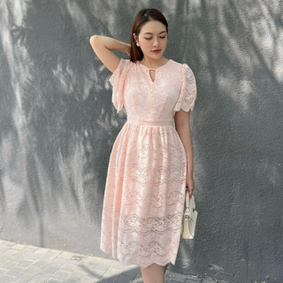 Đầm Ren Thiết Kế Cao Cấp Tôn Form Dáng Thời Trang