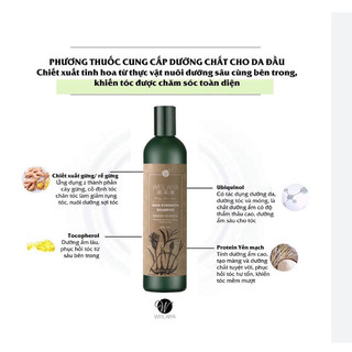 Dầu Gội WEILAIYA (tách lẻ) GINGER SHAMPOO + JUICE BRIGHT HAIR SHAMPOO