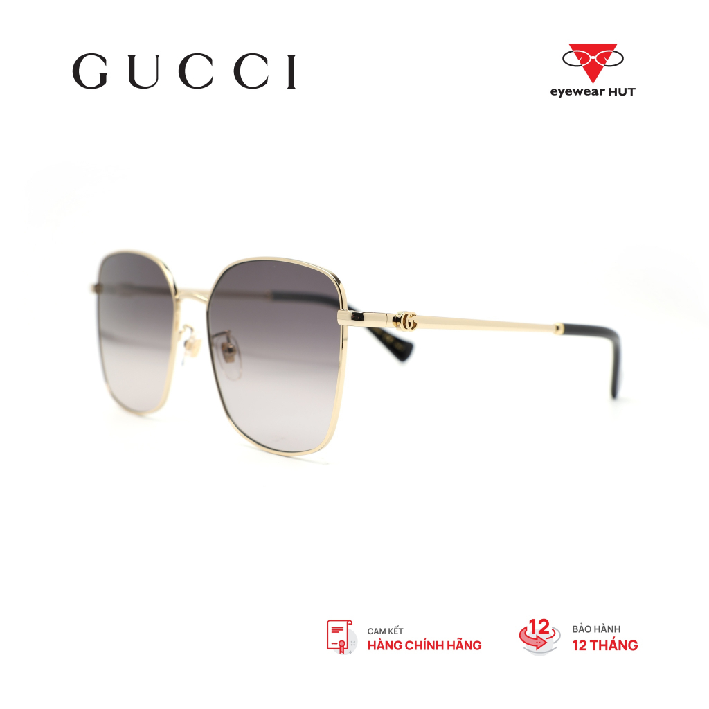Kính Mát Nữ chính hãng Gucci (S) GG1143S_59 phong cách Lifestyle kiểu dáng Vuông