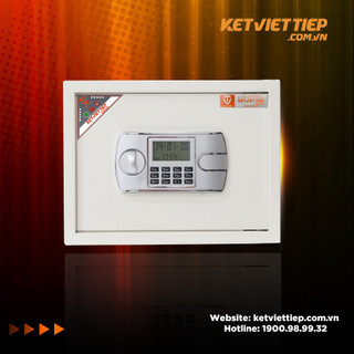 Két Sắt Mini Thông Minh Việt Tiệp KKS023 Khóa Điện Tử ✅ FREESHIP ✅ Két Sắt Cỡ Nhỏ Thông Minh Màu Đen, Trắng