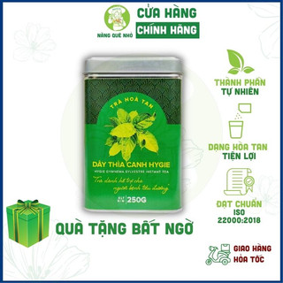 Trà hòa tan dây thìa canh hygie & panacee tốt cho người tiểu đường từ thìa canh lá nhỏ