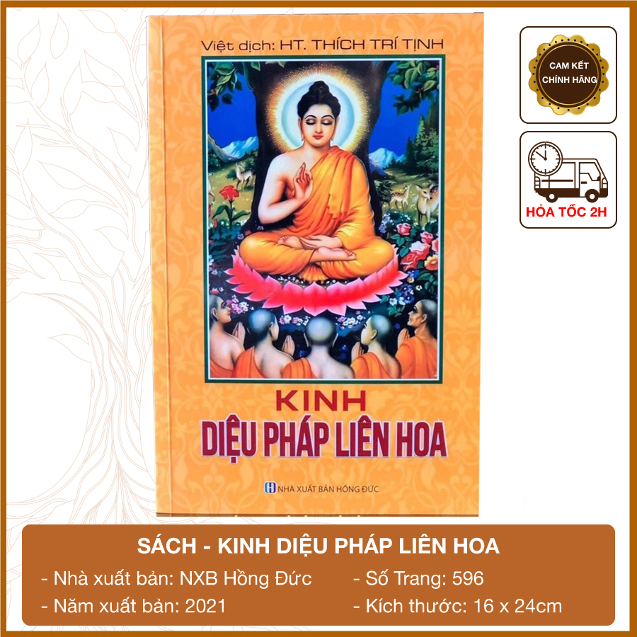 Sách - Kinh Diệu Pháp Liên Hoa (bìa mềm)