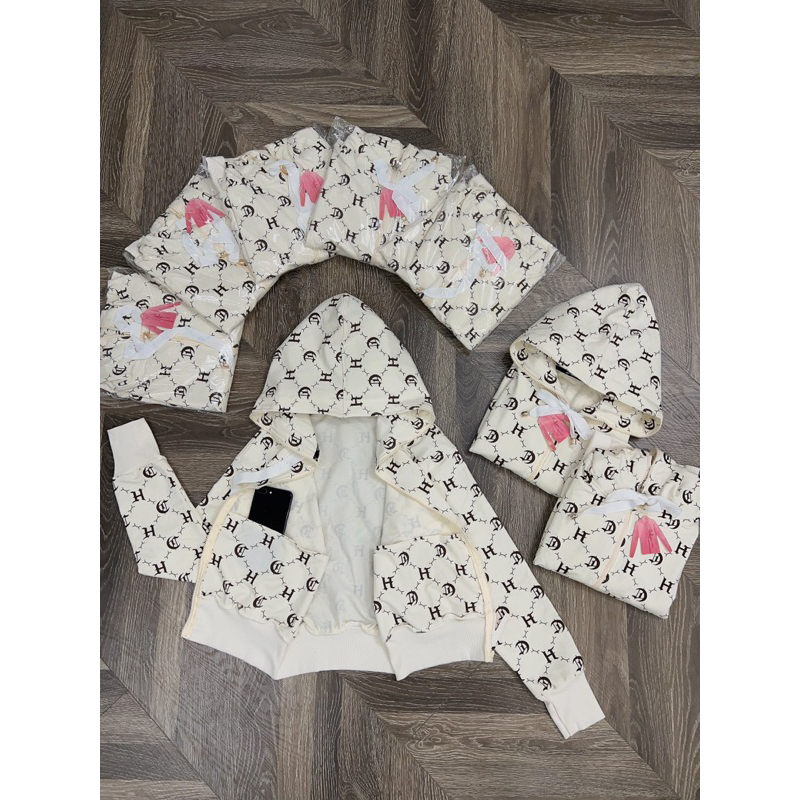 ÁO KHOÁC IN FULL THÂN 4 TÚI