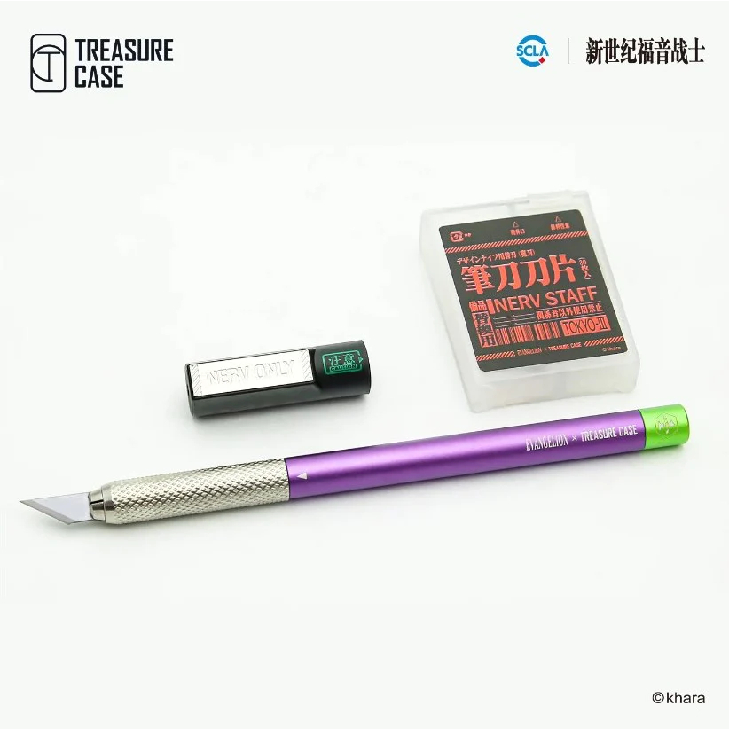 DAO MÔ HÌNH CHUYÊN DỤNG Treasure Case - Evangelion X Treasure Case Design Knife PHIÊN BẢN GIỚI HẠN