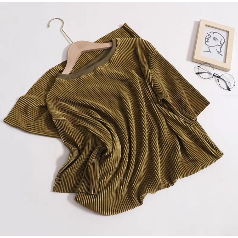 Đầm Xuông Chất Liệu Thun Lụa