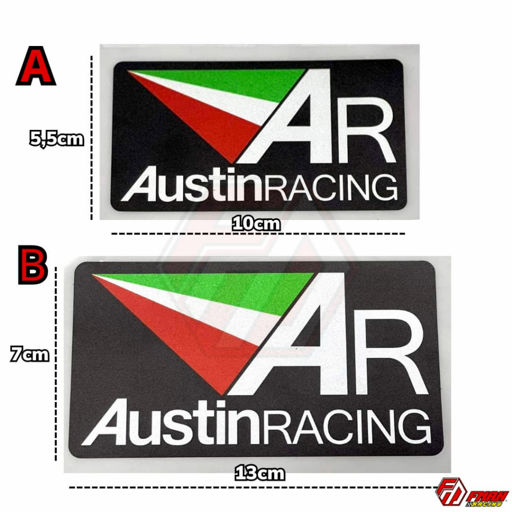 TEM PÔ AUSTIN RACING THAILAND (NHẬP)