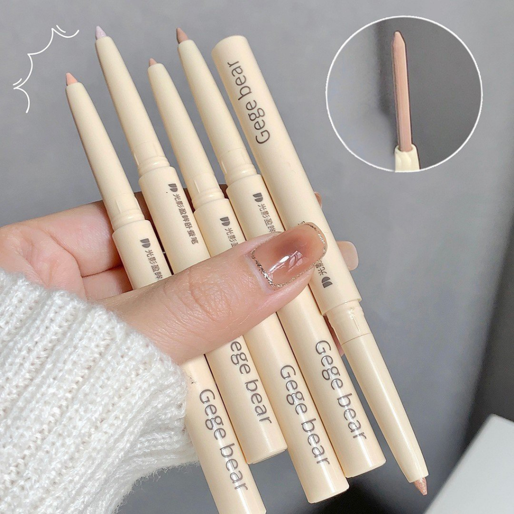 Bút nhũ mắt GEGE BEAR dạng chì nhũ lì Light And Shadow Lying Silkworm Pen GEGE12