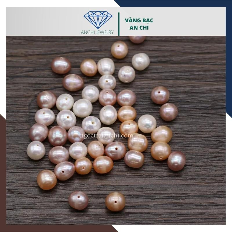 Trai hạt rời lỗ xuyên tâm làm vòng cổ, vòng tay size 7-8mm và 8-9mm, ngoctraianchi.com