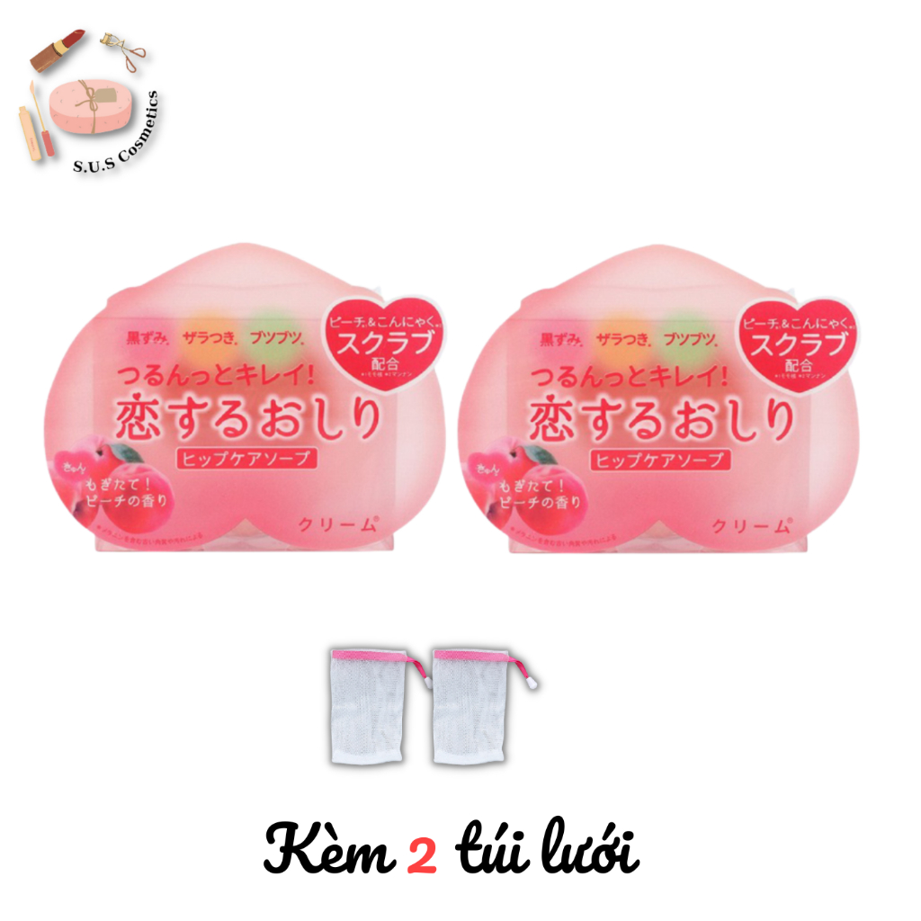 Combo 2 Soap Mờ Thâm Vùng Mông, Bẹn, Đầu Gối, Da Dưới Cánh Tay Pelican Hip Care