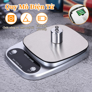 Cân tiểu ly điện tử nhà bếp mini cân làm bánh điện tử độ chính xác cao cân nhà bếp điện tử định lượng 1g-10kg.