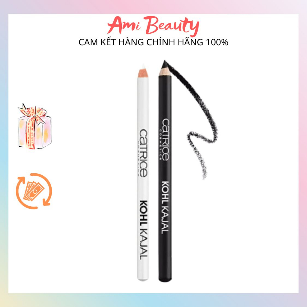 Chì kẻ mắt Catrice Kohl Kajal trắng đen chính hãng