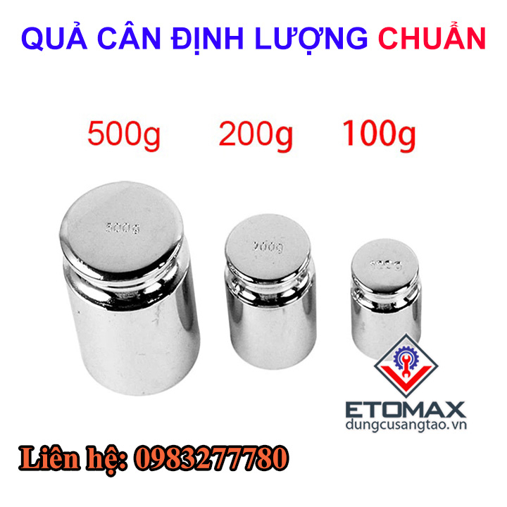 Quả cân định lượng tiêu chuẩn, Chuẩn test cân quy chuẩn cân