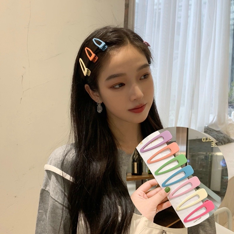 Sét Kẹp tóc mái đủ màu đủ kiểu cho nữ