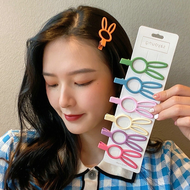 Sét Kẹp tóc mái đủ màu đủ kiểu cho nữ