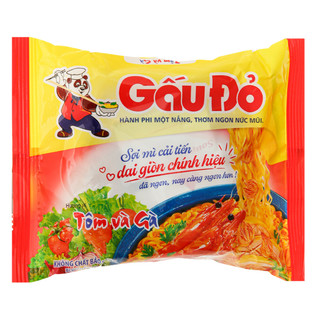 Mì Tôm và Gà Gấu Đỏ (30 gói/thùng)
