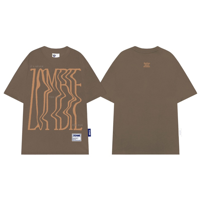 Áo thun zombie club hoạ tiết thun cotton 100% dày đẹp hàng chính hãng 230gsm