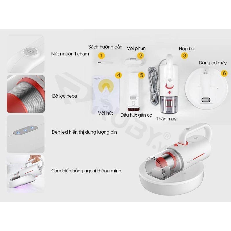 MÁY HÚT BỤI  DEERMA CM1300