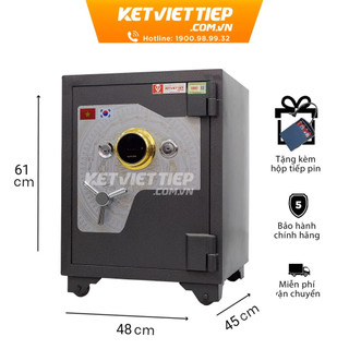 Két sắt vân tay siêu cường việt tiệp màu phong thủy kvtsc68-vt nặng 160kg freeship toàn q