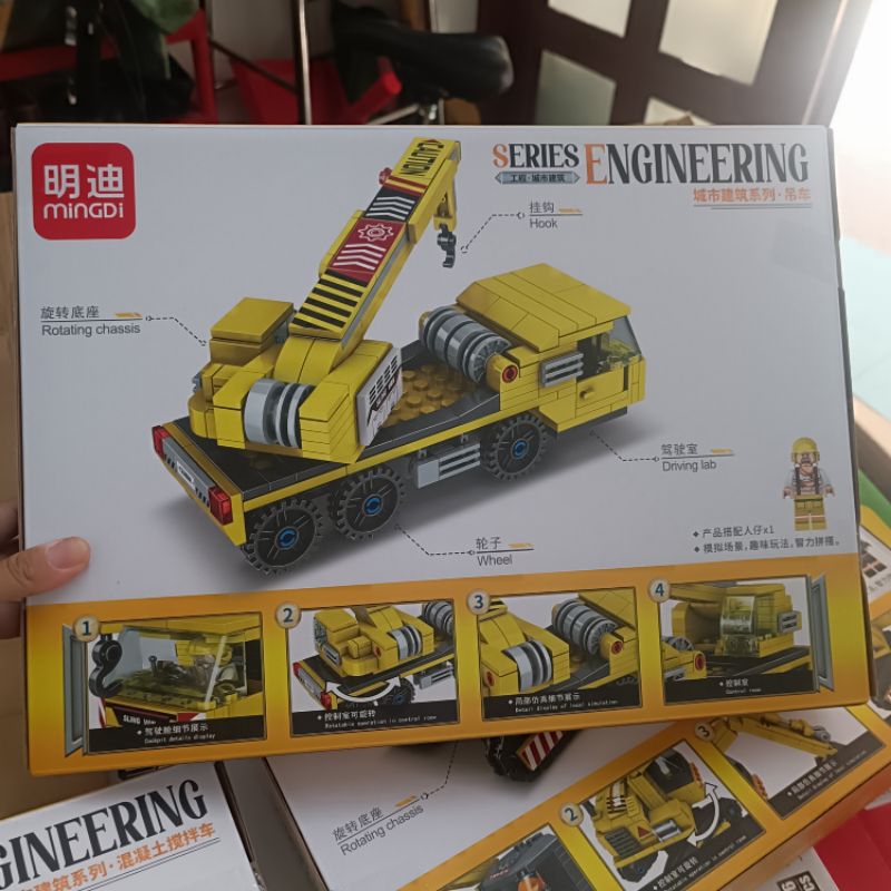 Lego xe công trình