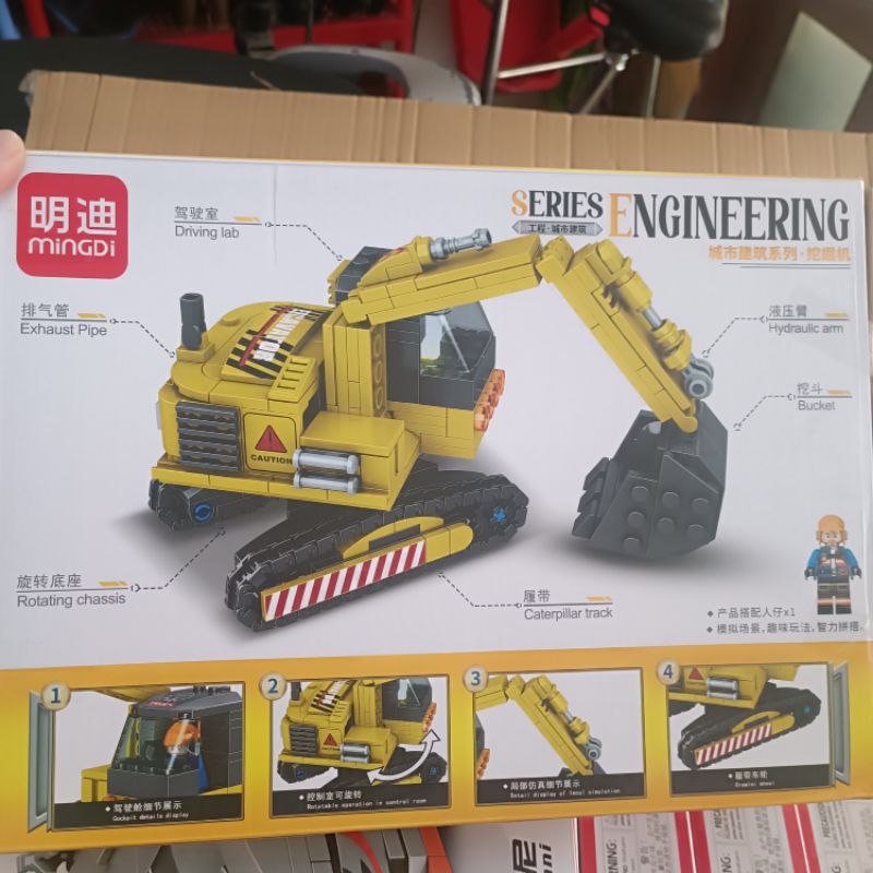 Lego xe công trình