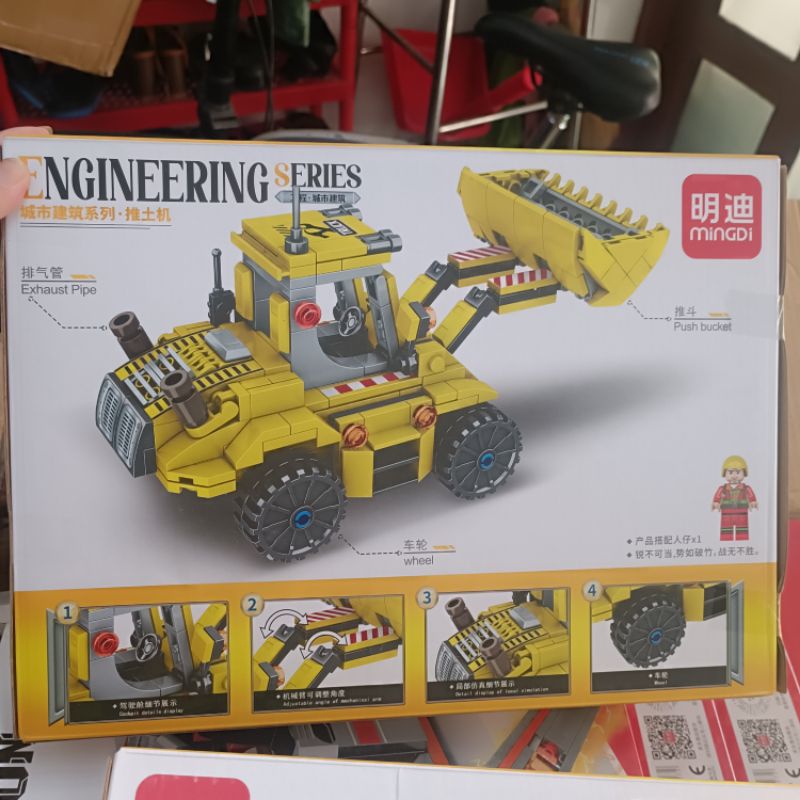 Lego xe công trình