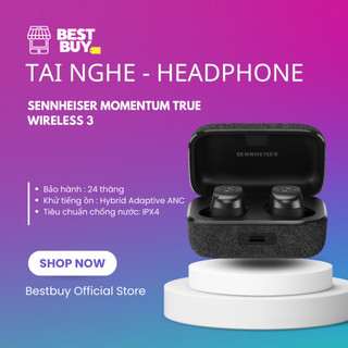 Tai nghe chống ồn sennheiser momentum true wireless 3 | hàng chính hãng