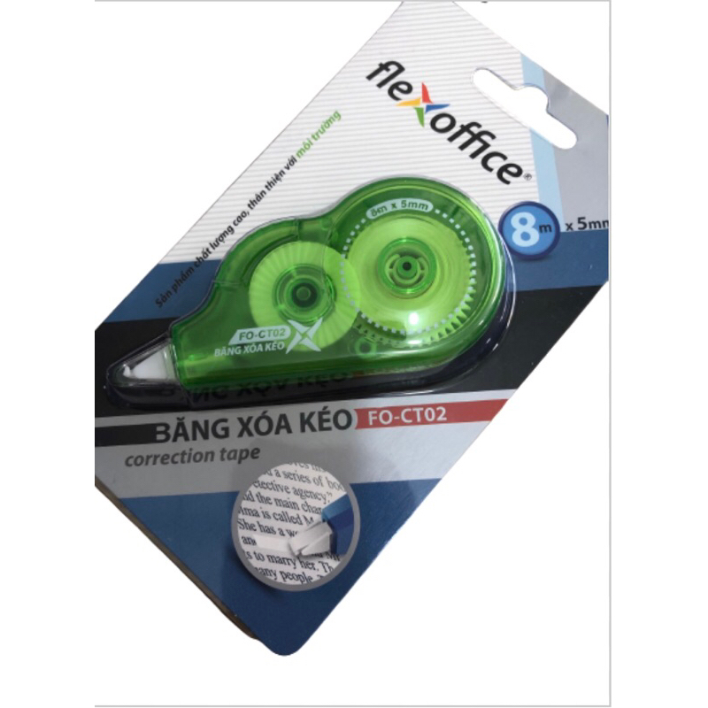 Băng Xóa Kéo FO CT02 Thiên Long