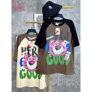 ( SẴN HCM ) ÁO THUN S/C GẤU HERO GOOD