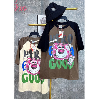 Áo thun s/c gấu hero good