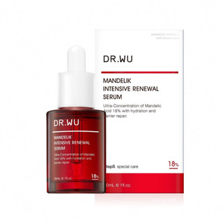 Serum Giúp Ngừa Mụn, Tái Tạo Da Dr Wu Serum Mandelic Acid 18% 15ml/ 30ml (Mẫu Mới Chai Đỏ)