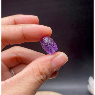 Lu thống thạch anh tím chạm